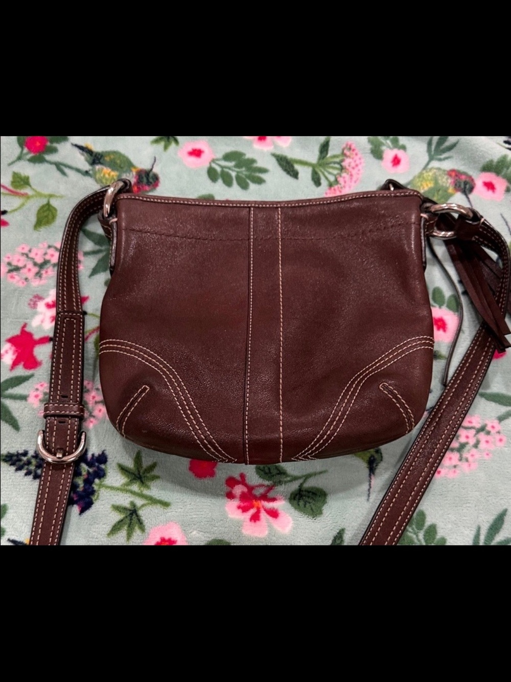 Coach leather crossbody